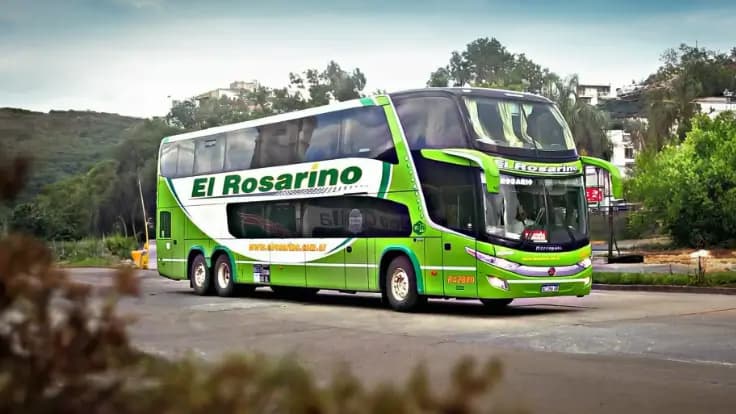 bus de El Rosarino