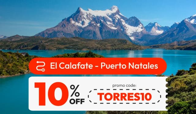 Scenic view of Puerto Natales